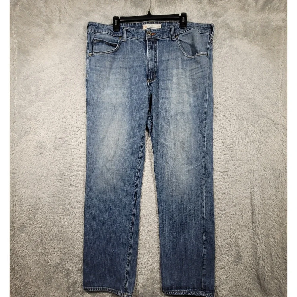 Lee Modern Series L342 Straight Fit Jeans Mens 40x32 Blue Medium Wash Denim